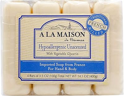 Barres de savon hypoallergéniques et non parfumées a la maison, 99 g - 4 ans, 100 g – Photo produit Dakar Sénégal – Livraison rapide Barres de savon hypoallergéniques et non parfumées a la maison, 99 g - 4 ans, 100 g. Diaytar : Votre partenaire e-commerce au quotidien