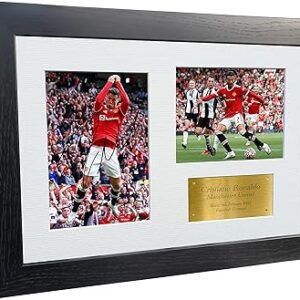 12x8 a4 cristiano ronaldo manchester united cadre photo poster cadeau doré. Diaytar : L'e-commerce accessible à tous les Sénégalais
