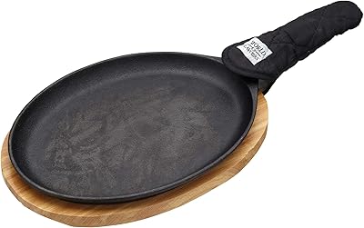 Coffret cadeau fajita sizzler en fonte 37 cm