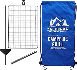 Sac à dos de camping zaldiran en maille acier inoxydable léger cuisson au