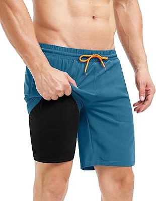 Short cargo glistor pour hommes, short léger en coton décontracté multi-poches pour l'été