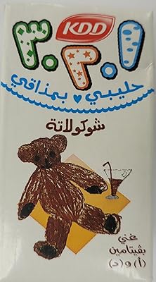 Lait au chocolat kdd uht, paquet de 6 x 125 ml