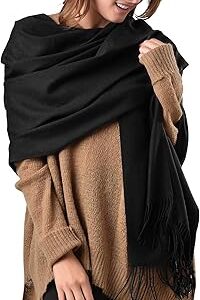 Écharpe pashmina en cachemire pour femme d'hiver, écharpe de couverture douce et chaude pour femme. Shoppez futé, shoppez Diaytar Sénégal