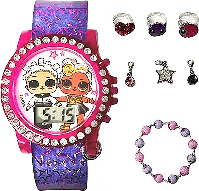 L.o.l. surprise ! montre à quartz pour fille avec bracelet en plastique, multicolore