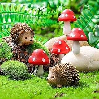 Figurines d'animaux de jardin extérieur kovuz accessoires sauvage féerique en plein