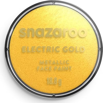 Peinture pour le visage snazaroo classic, or métallisé, 0,6 fl oz
