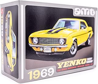 Amt 1969 chevy camaro yenko - kit de modèle à l'échelle 1/25