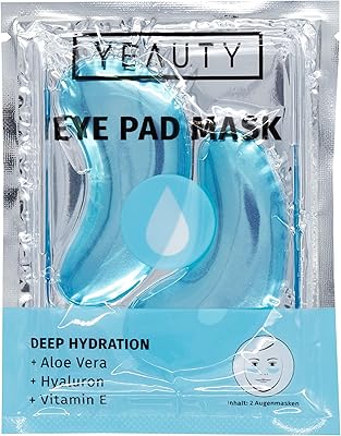 Masque pour les yeux youti hydratation profonde à l'aloe vera, à l'acide hyaluronique