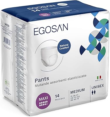 Sous-vêtements d'incontinence maxi egosan style pull up légers respirants jetables avec couche