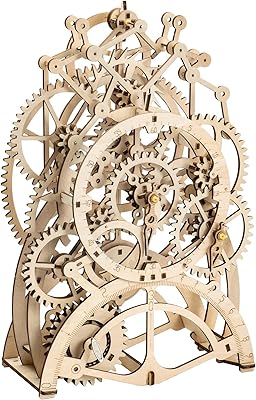 Rokr 3d puzzle en bois horloge de construction kit de construction mécanique modèle de construction pendule cadeau. Diaytar Sénégal : Votre guichet unique pour tous vos achats