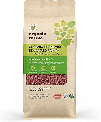 Haricots rajma rouges tattva bio 1 kg