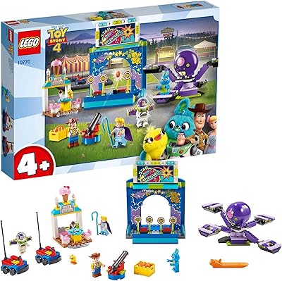Lego 10770 4+ toy story 4 buzz & woodies carnival mania avec buzz