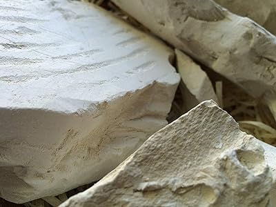 Morceaux d'argile jaune comestible euclay (morceaux) naturels pour comestibles (aliments), 220g