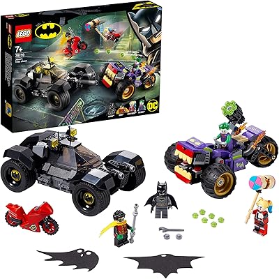Lego® dc batmantm 76159 kit de construction la poursuite en tricycle des jokers