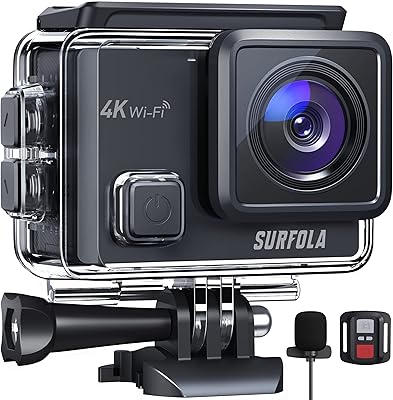 Caméra d'action 4k 30fps 20mp wifi caméra étanche anti-secousse eis sous l'eau