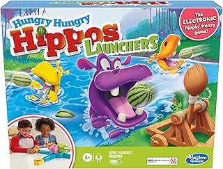 Jeu de tir hasbro hungry hippos pour enfants de 4 ans et plus