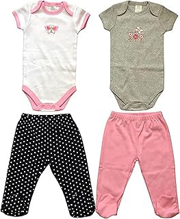 Ensemble de vêtements spécial nouveau-né pour bébé, body à manches courtes et pantalon