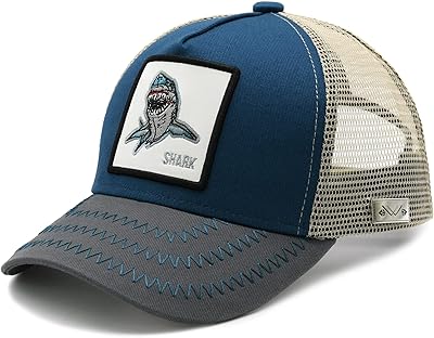 Chapeau de camionneur pour garçons, casquette de baseball en maille réglable