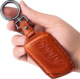 Étui à clés en cuir de deux concessionnaires lexus avec porte-clés coque 2020