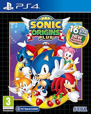 Sonic origins plus - édition jour 1 - ps4 - version pegi