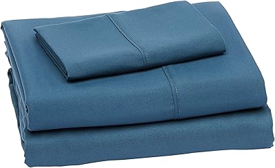 Parure de lit en microfibre légère ultra douce et facile d'entretien amazonbasics