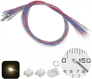 Zzhob 25 pièces led smd 0805 pré-câblées