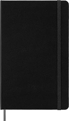 Cahier intelligent moleskine, système d'écriture intelligent, carnet numérique avec couverture rigide, pages lignées