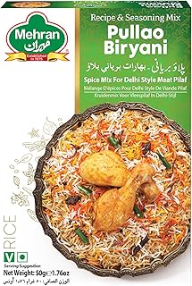 Mirhan masala biryani de pulao, 50g, 633152001399, multicolore. Trouvez tout ce dont vous avez besoin sur Diaytar Sénégal