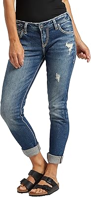 Jean skinny décontracté kenni girlfriend pour femme