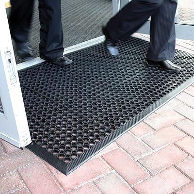 The shop furniture shop grand tapis d'entrée en caoutchouc pour l'extérieur, anti-fatigue