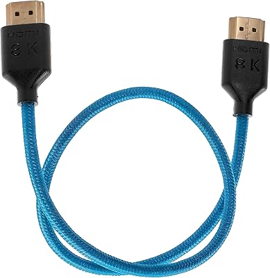 Câble hdmi condor blue court et fin 8k | 2.1 haute vitesse 4k 3d hdr avec revêtement en nylon pour moniteurs de cinéma sur caméra. Catalogue géant, prix mini chez Diaytar Sénégal