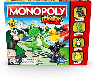 Monopoly est un jeu de société pour enfants