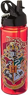 Silver buffalo hp0164 warner bros. harry potter 1-8 bouclier bouteille d'eau avec drapeau