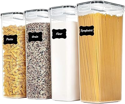 Récipients hermétiques de conservation des aliments avec couvercles récipients à pâtes de 28