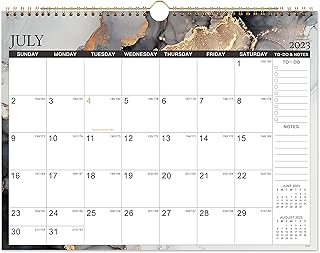 Calendrier 2023-2024 - calendrier mural mensuel 2023-2024, janvier 2023 - juin 2024, 14