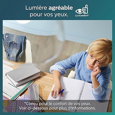 Plafonnier carré led philips à intensité variable, interrupteur 4000k 12w