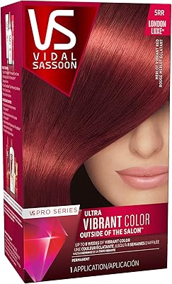 Kit de coloration professionnelle vidal sassoon 1 noir foncé