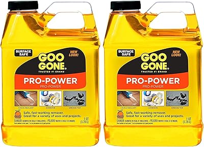 Le dissolvant d'adhésif puissant goo gone professional enlève les autocollants, les rubans adhésifs