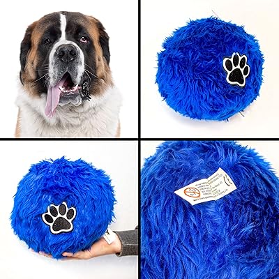 Balle douce et moelleuse pour chien pour saint bernard grande taille