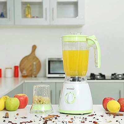 Mélangeur multifonction 2 en 1 oslin mark 450w - lames en acier inoxydable