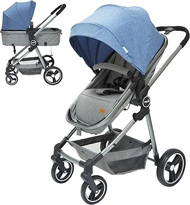 Poussette bébé moon pro de transport convertible 2 en 1