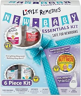 Ensemble essentiel pour bébé little remedy de new baby ensemble de 6 pièces