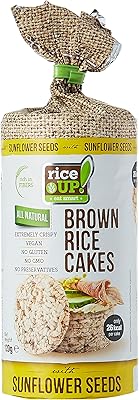 Gâteau de riz brun rise up aux graines de tournesol, 120 g