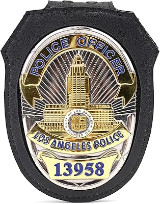 Porte-badge de police tx lapd (badge non inclus) los angeles ou phoenix