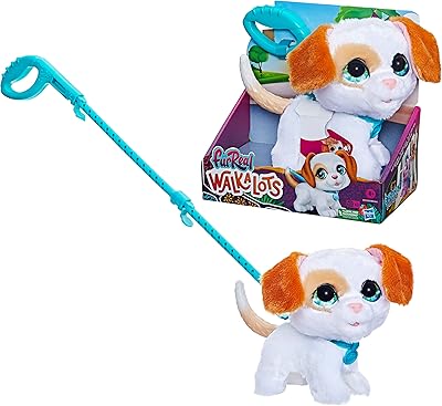 Jeu de promenade pour chiens walkalots big wags de forreal pour les enfants