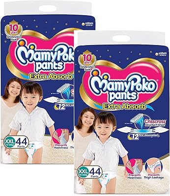 Couches mamypoko pants xxl, couches ultra absorbantes - xxl, paquet de 2, 44 x 2-88 unités) – Photo produit Dakar Sénégal – Livraison rapide Couches mamypoko pants xxl, couches ultra absorbantes - xxl, paquet de 2, 44 x 2-88 unités). Plus de choix, moins de dépenses avec Diaytar
