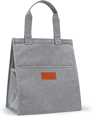 Grand sac à lunch portable pour femmes hommes adultes étudiants fourre-tout