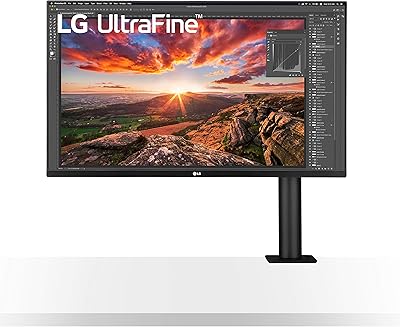 Moniteur ips ergo uhd 4k lg ultra fine 32un880-b 32 pouces avec compatibilité