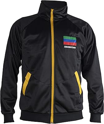 Jl sport khabib nurmagomedov the eagle dagestan mixed martial arts mma jacket survêtement