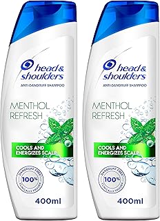 Head & shoulders refresh shampooing antipelliculaire pour démangeaisons du cuir chevelu au menthol